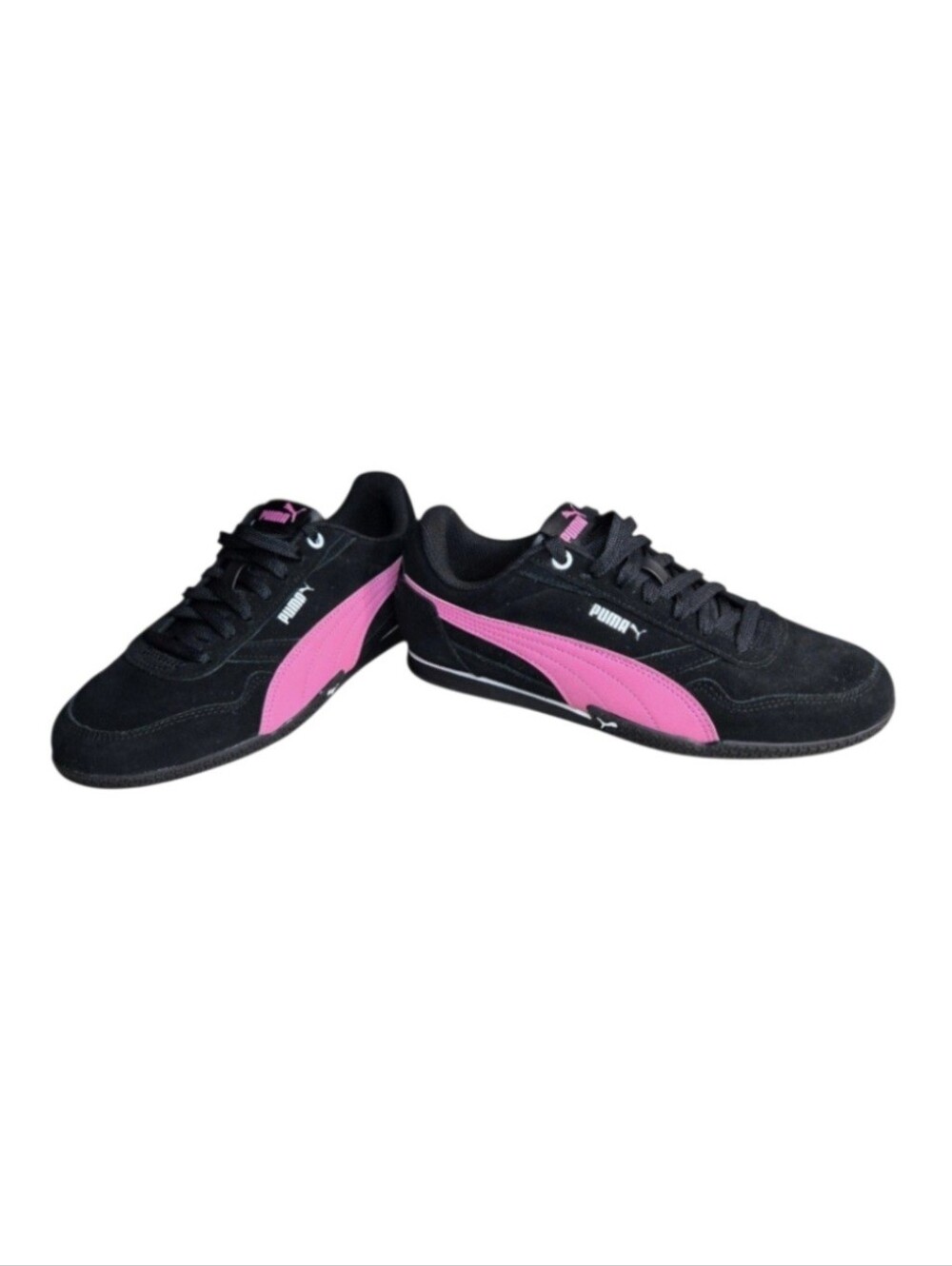 Puma Bella Donna Sneakers in Black and Pink, Size 7 Women's New!!